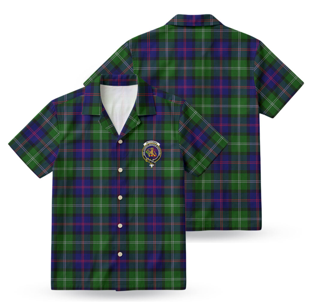 McThomas Modern Tartan Crest Hawaiian Shirt