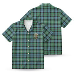 Melville Tartan Crest Hawaiian Shirt