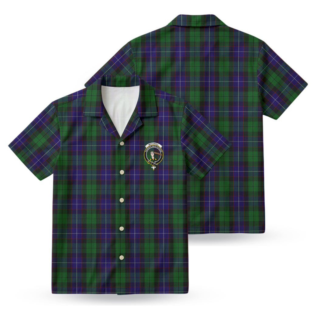 Mitchell Tartan Crest Hawaiian Shirt