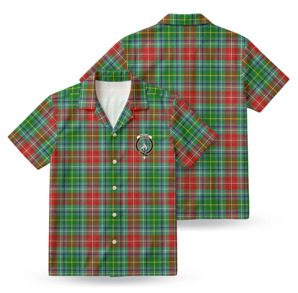 Muirhead Tartan Crest Hawaiian Shirt