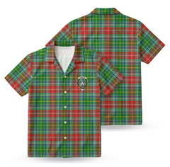 Muirhead Tartan Crest Hawaiian Shirt