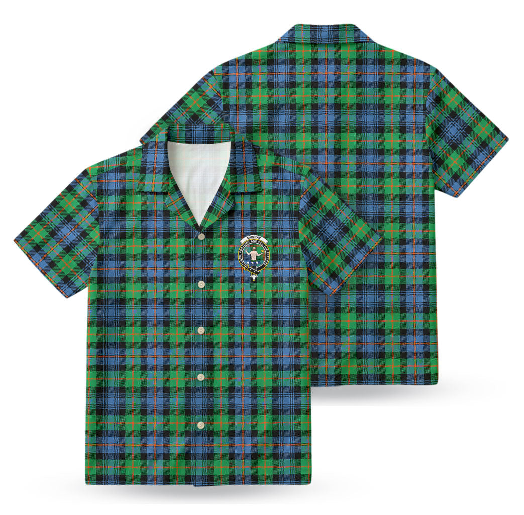 Murray of Atholl Ancient Tartan Crest Hawaiian Shirt