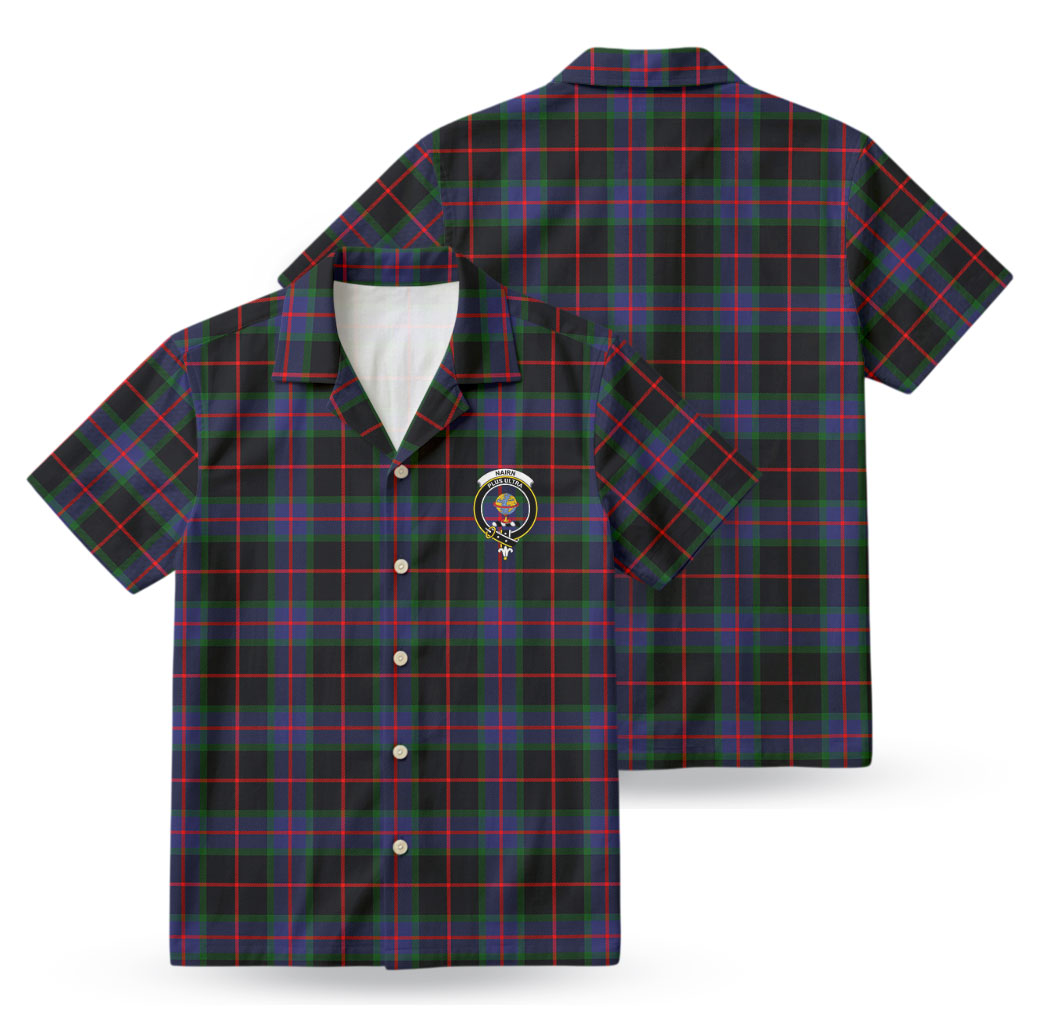 Nairn Tartan Crest Hawaiian Shirt