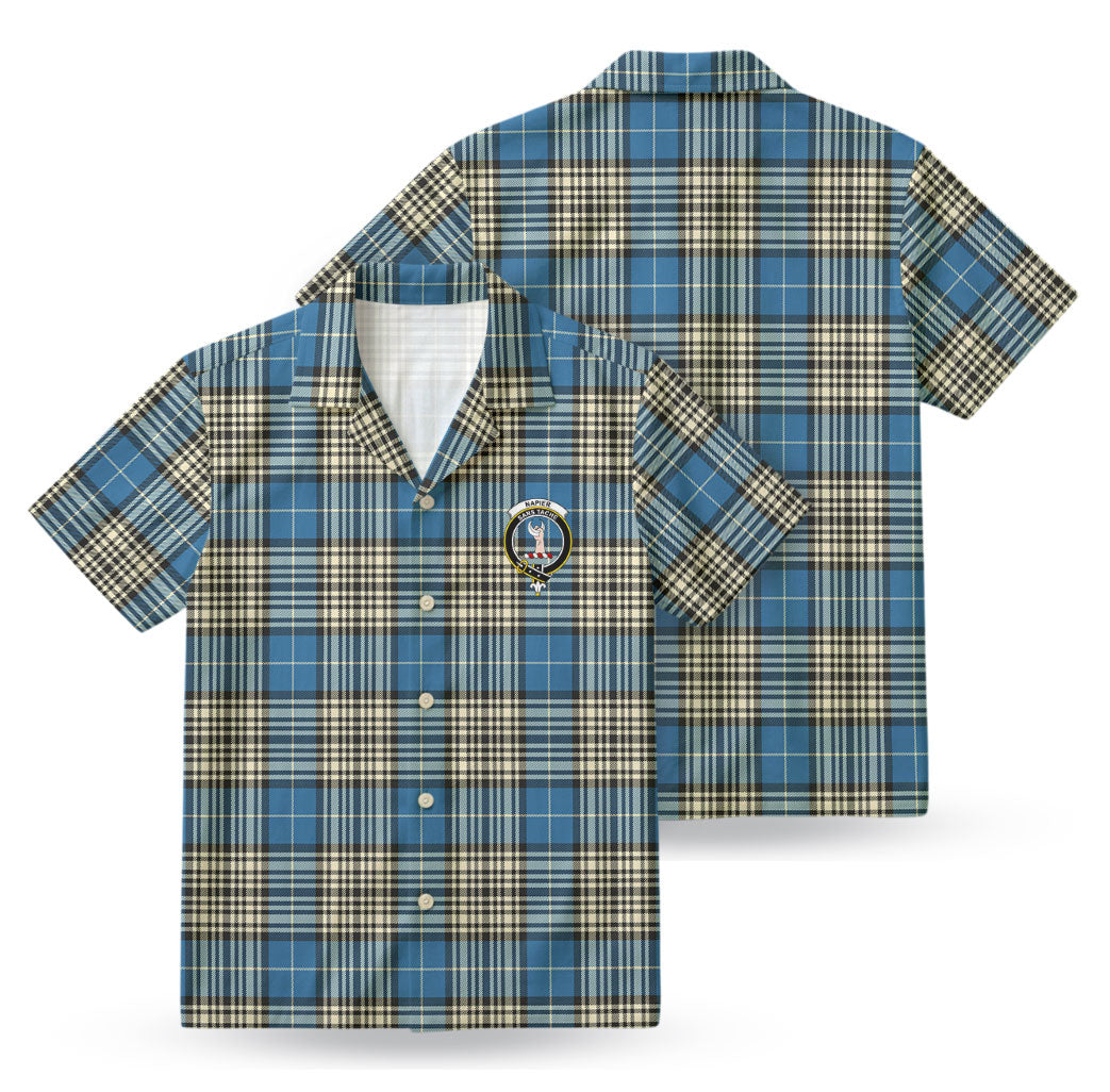 Napier Ancient Tartan Crest Hawaiian Shirt
