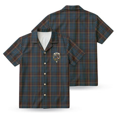 Renton Tartan Crest Hawaiian Shirt