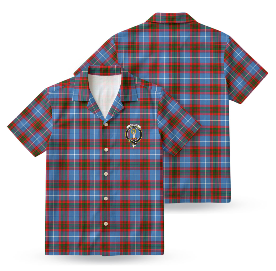 Skirving Tartan Crest Hawaiian Shirt