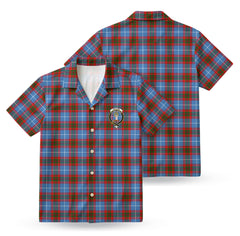 Skirving Tartan Crest Hawaiian Shirt