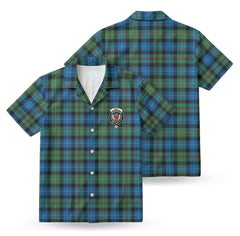 Smith Ancient Tartan Crest Hawaiian Shirt
