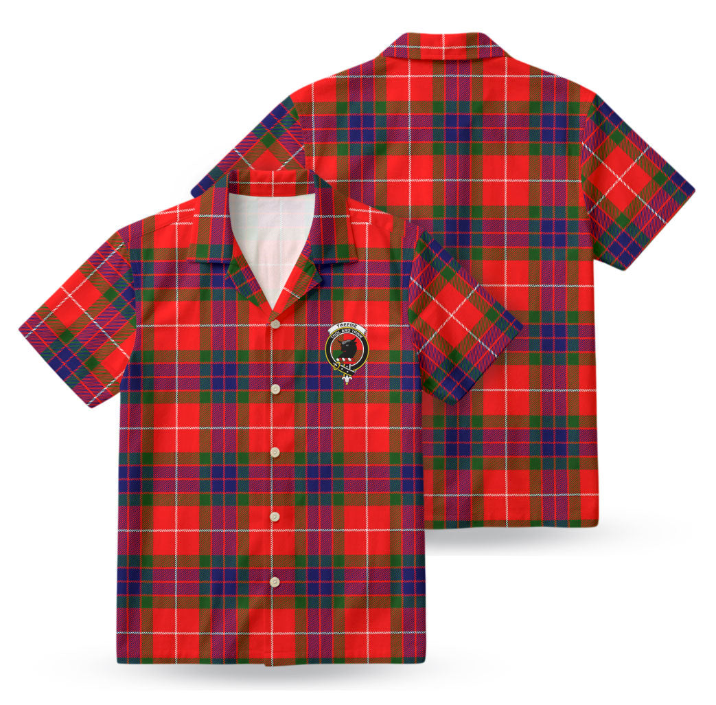Tweedie Tartan Crest Hawaiian Shirt