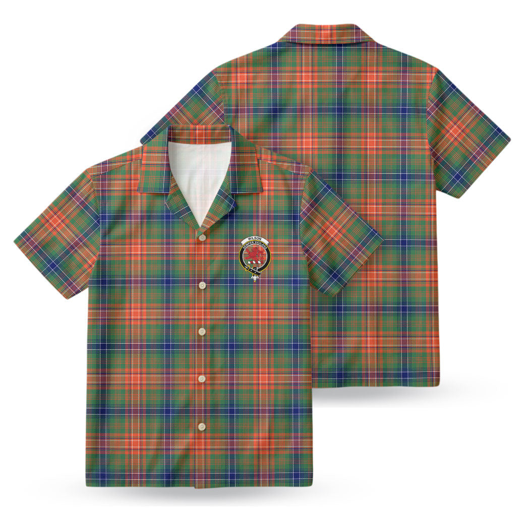 Wilson Ancient Tartan Crest Hawaiian Shirt