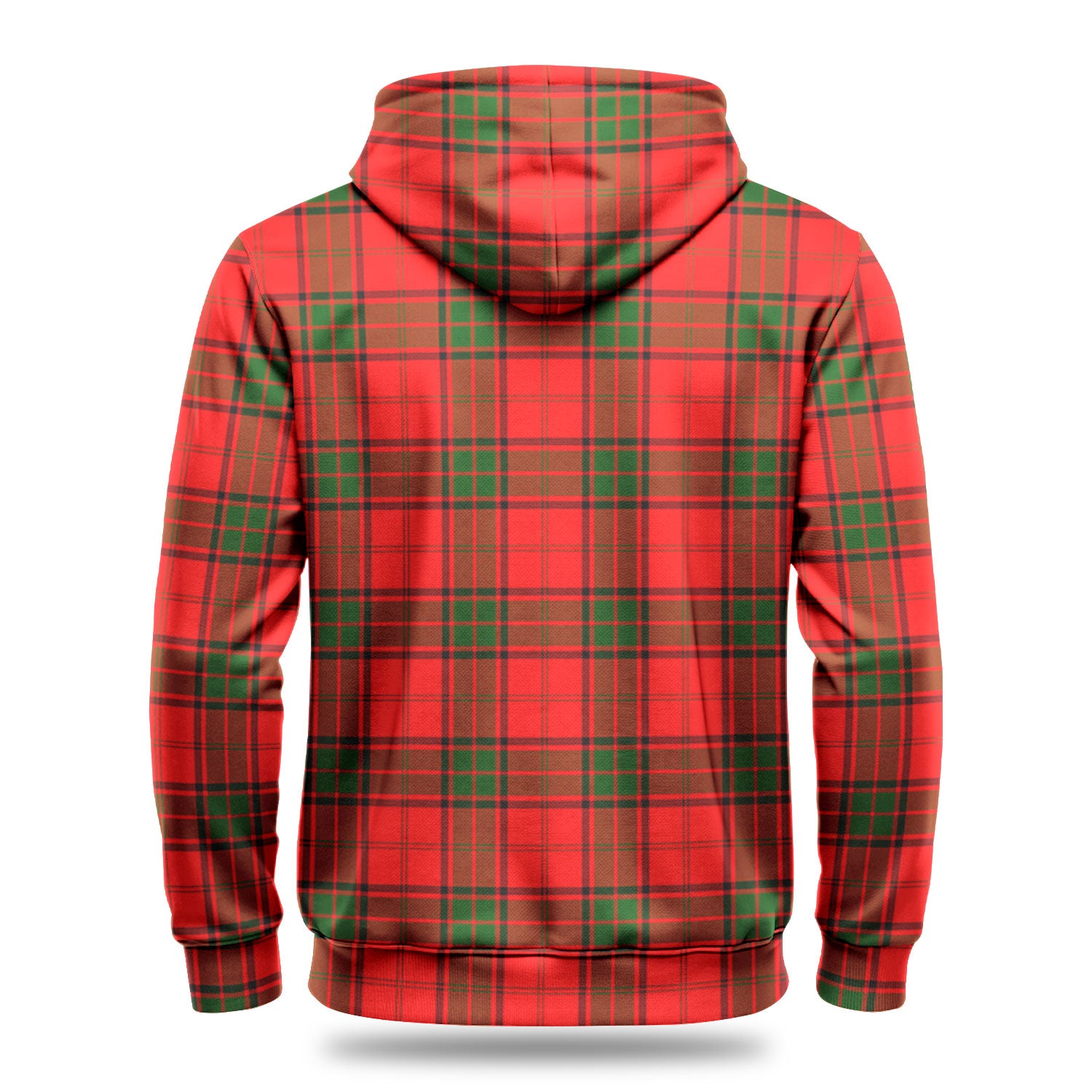 Adair Modern Tartan Crest Hoodie