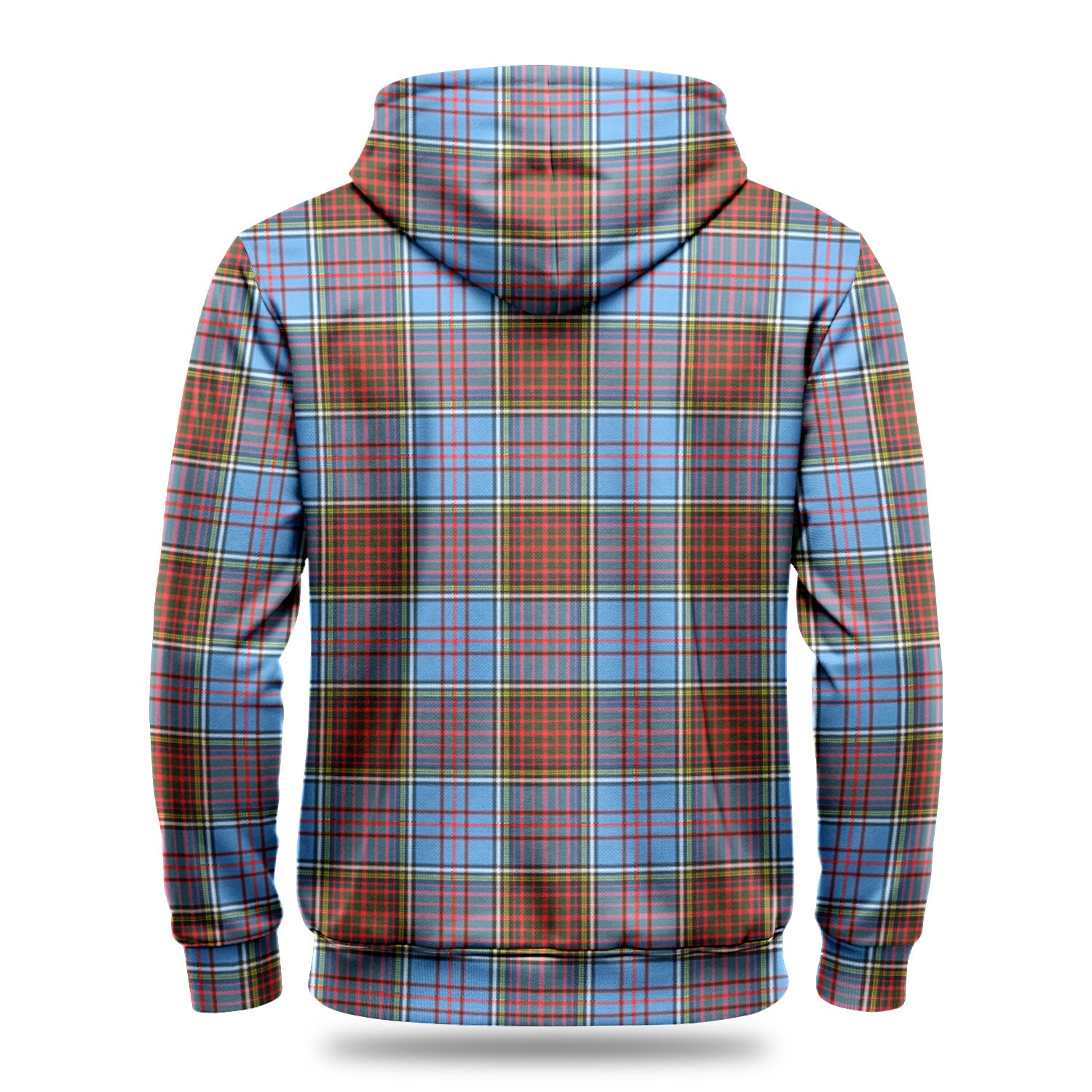 Anderson Modern Tartan Crest Hoodie