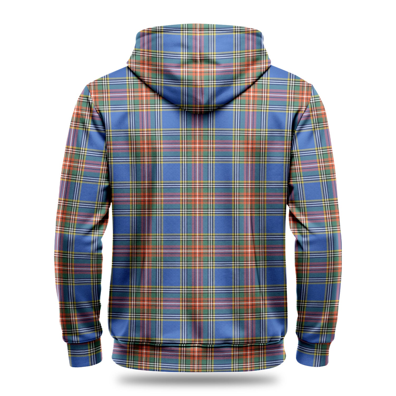 Bethune Ancient Tartan Crest Hoodie