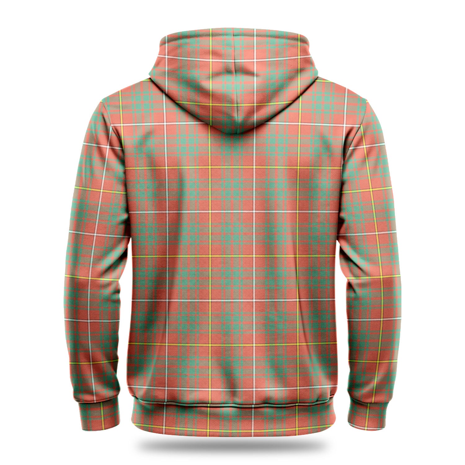 Bruce Ancient Tartan Crest Hoodie