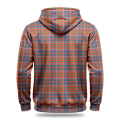 Cameron of Lochiel Ancient Tartan Crest Hoodie