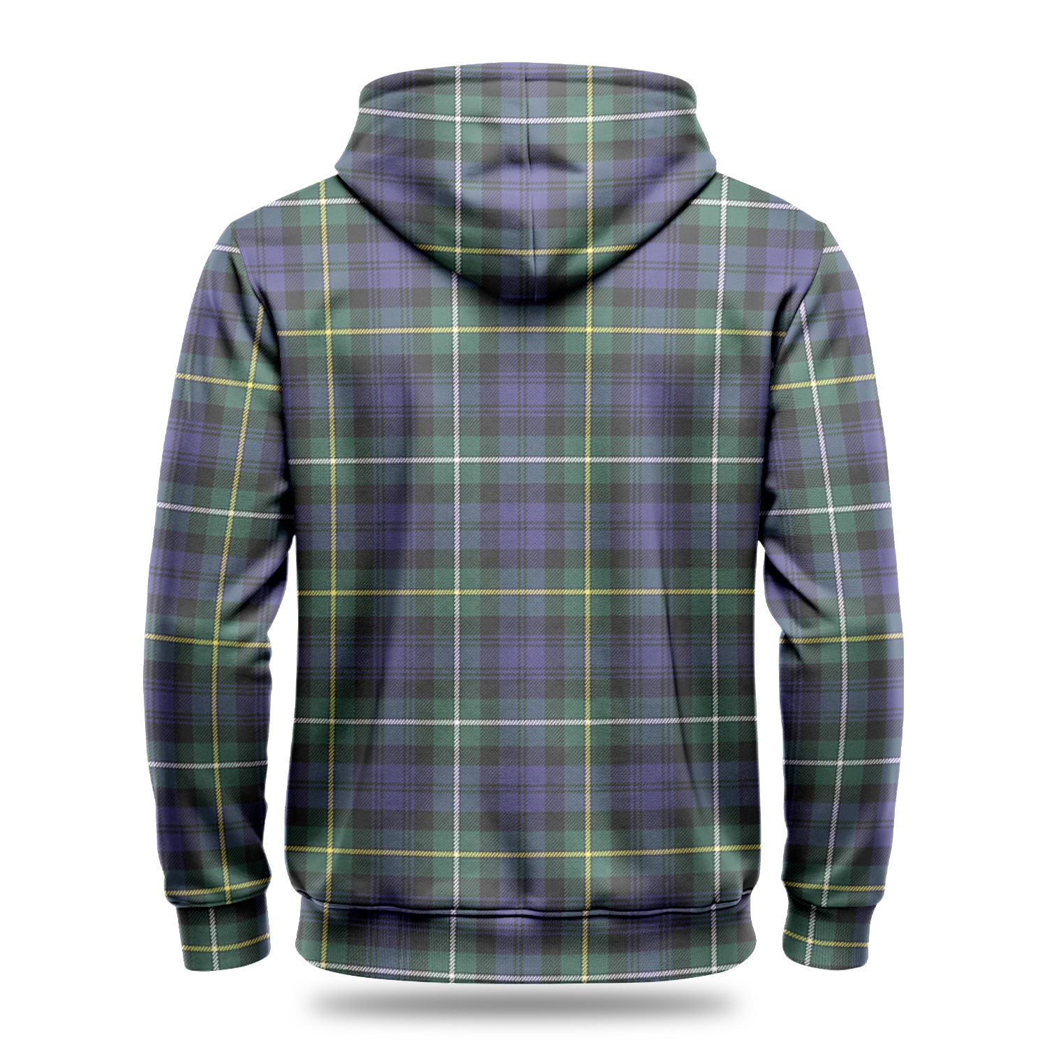 Campbell Argyll Modern Tartan Crest Hoodie