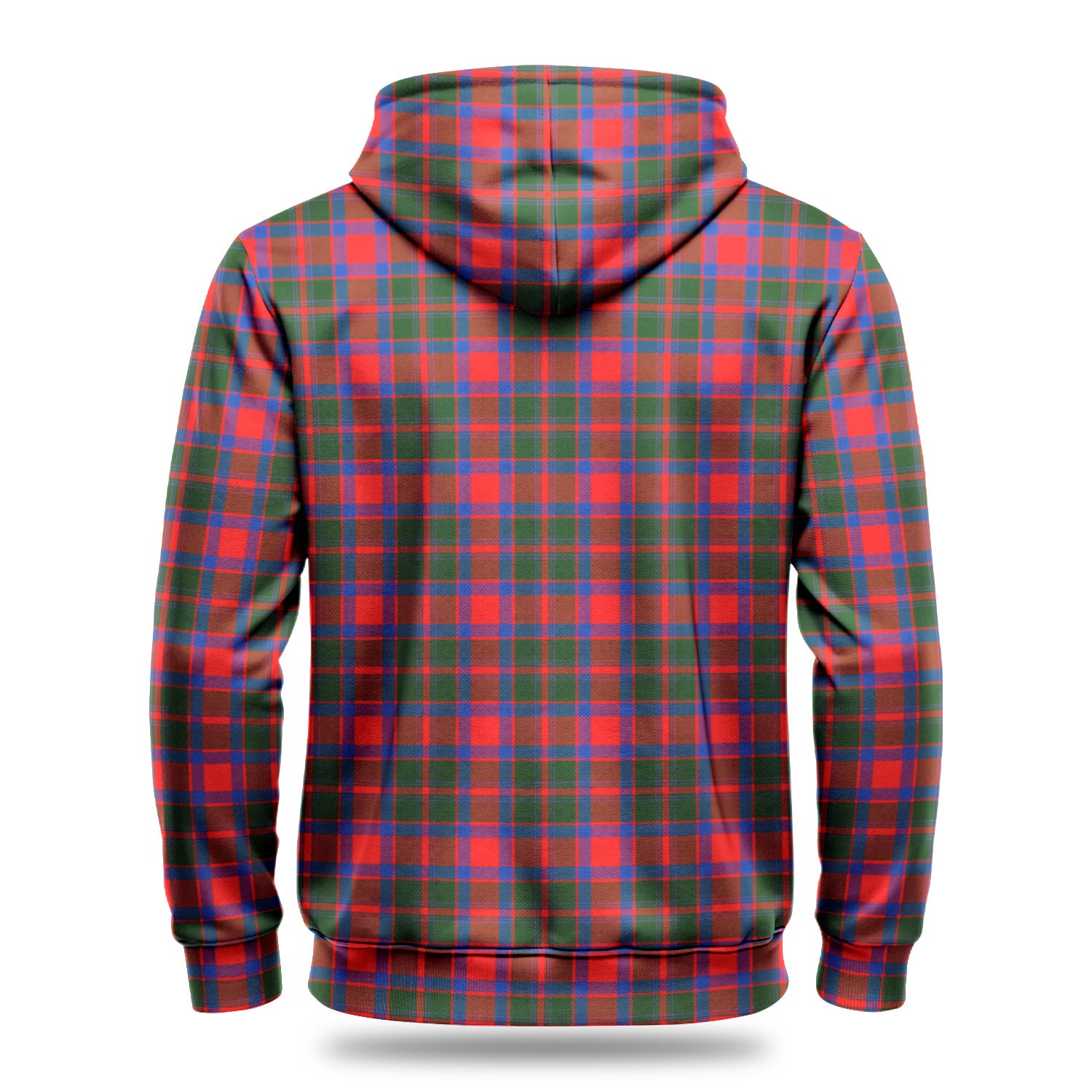 Carrick District Tartan Crest Hoodie