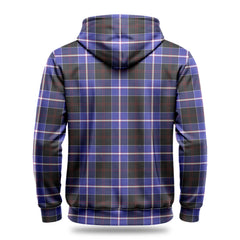 Dunlop Modern Tartan Crest Hoodie