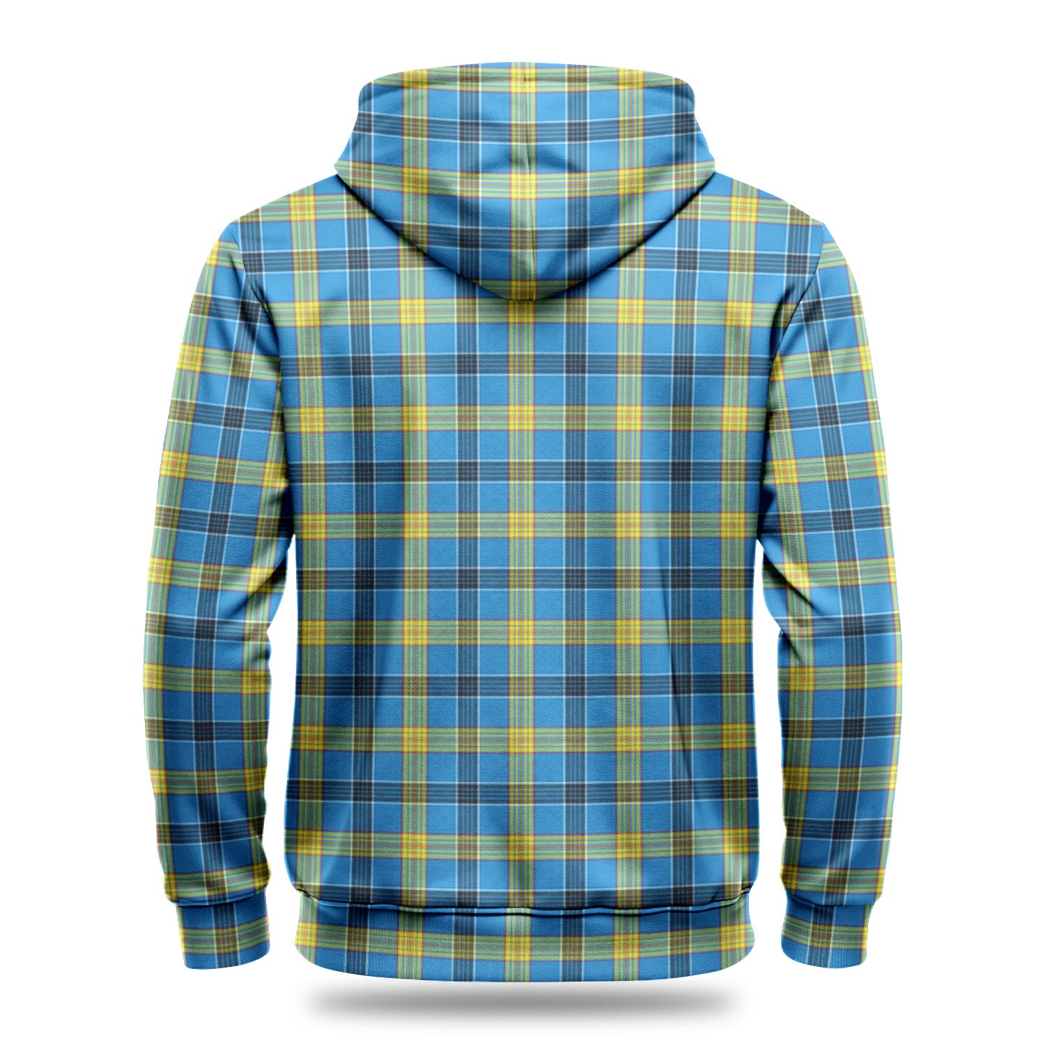 Laing Tartan Crest Hoodie