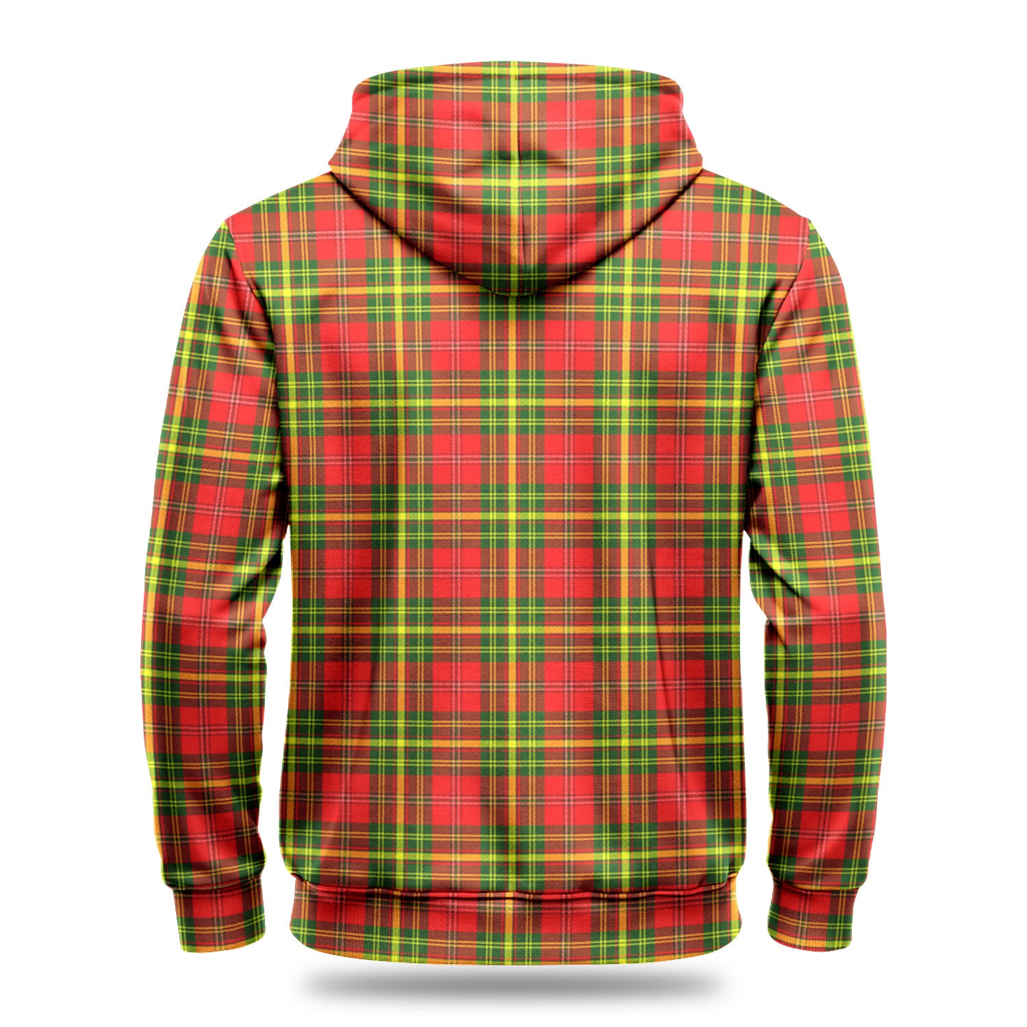 Leask Tartan Crest Hoodie