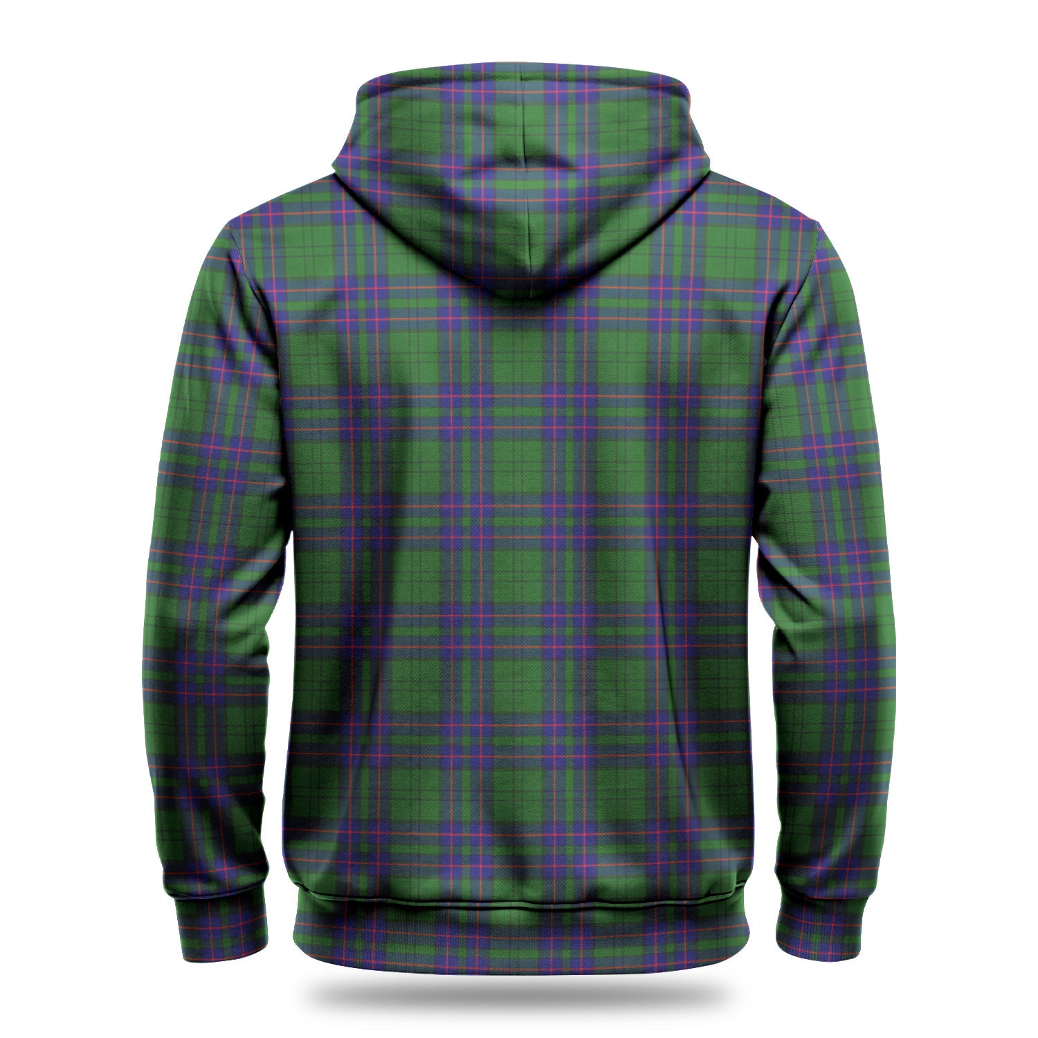 Lockhart Modern Tartan Crest Hoodie