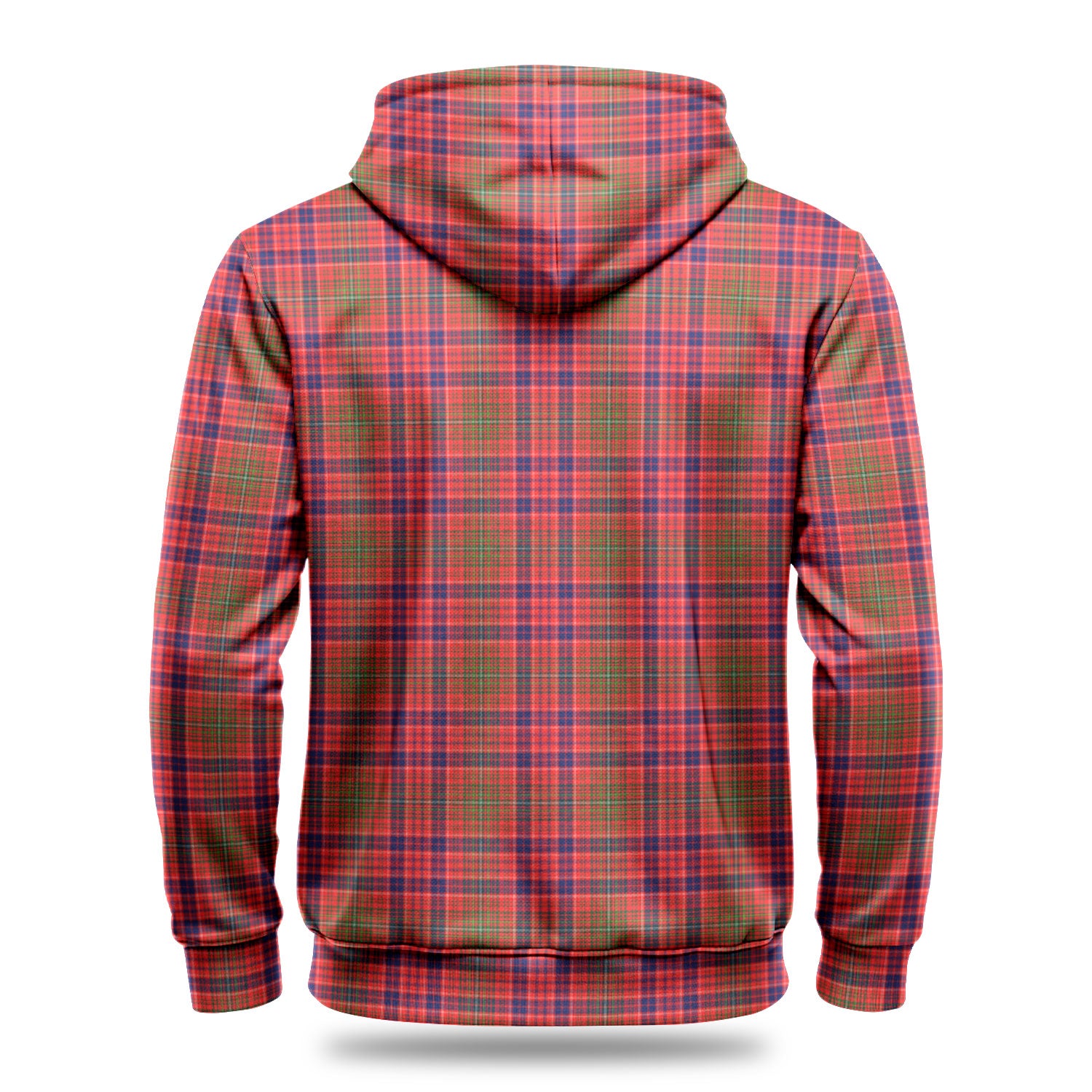 Lumsden Modern Tartan Crest Hoodie