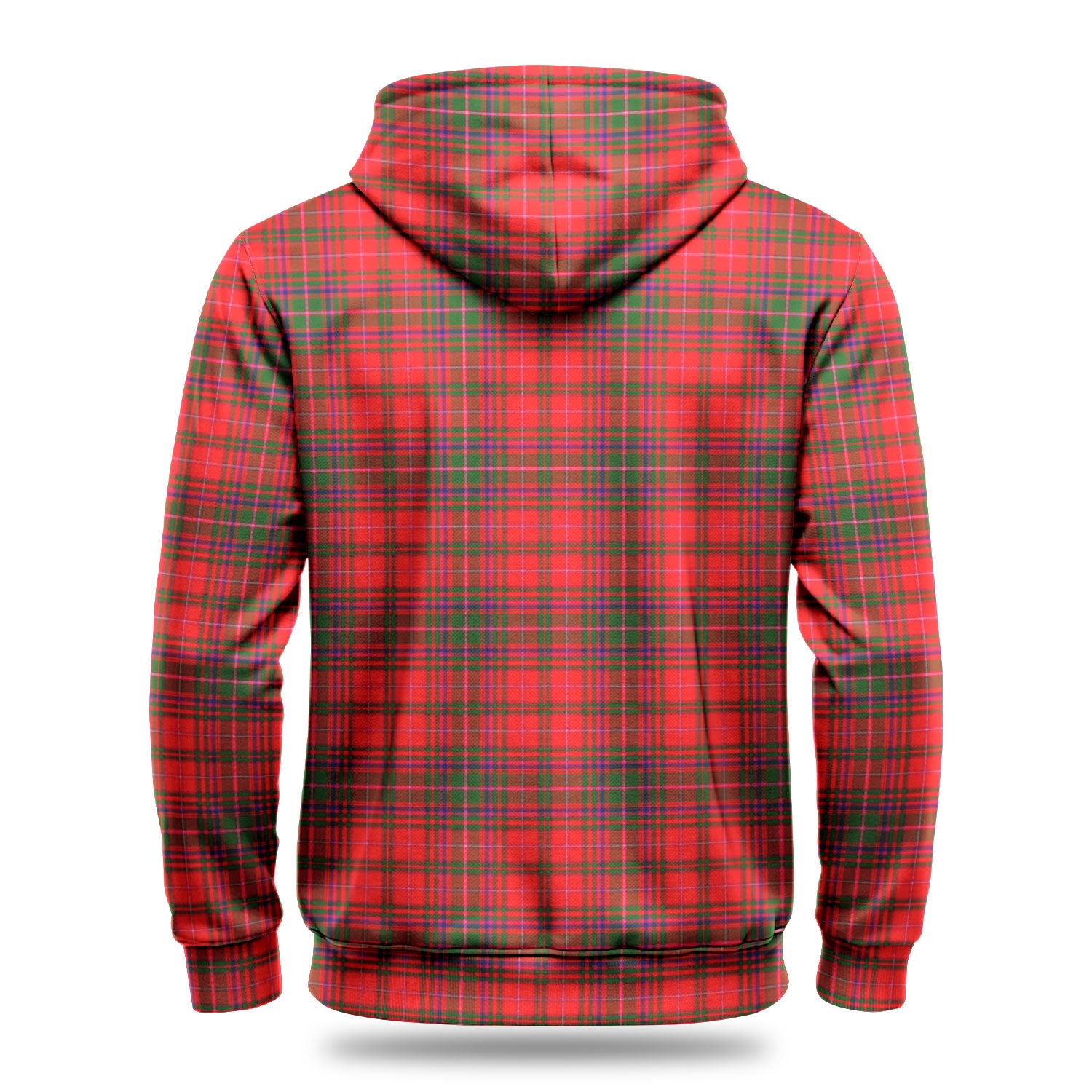 MacDougall Modern Tartan Crest Hoodie