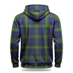 MacEwan Modern Tartan Crest Hoodie