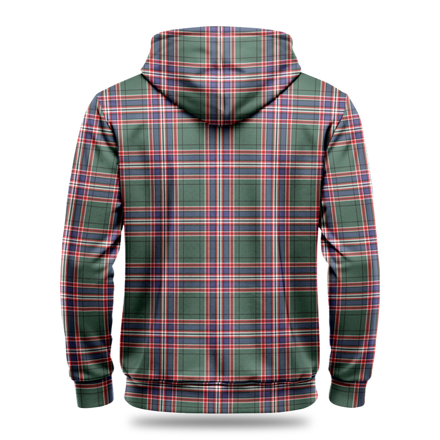 MacFarlane Hunting Modern Tartan Crest Hoodie