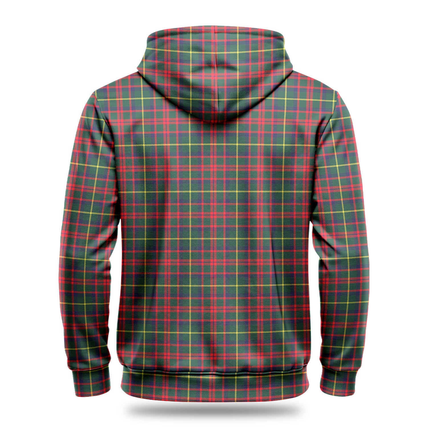 MacIntosh Hunting Modern Tartan Crest Hoodie