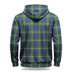 MacIntyre Hunting Modern Tartan Crest Hoodie