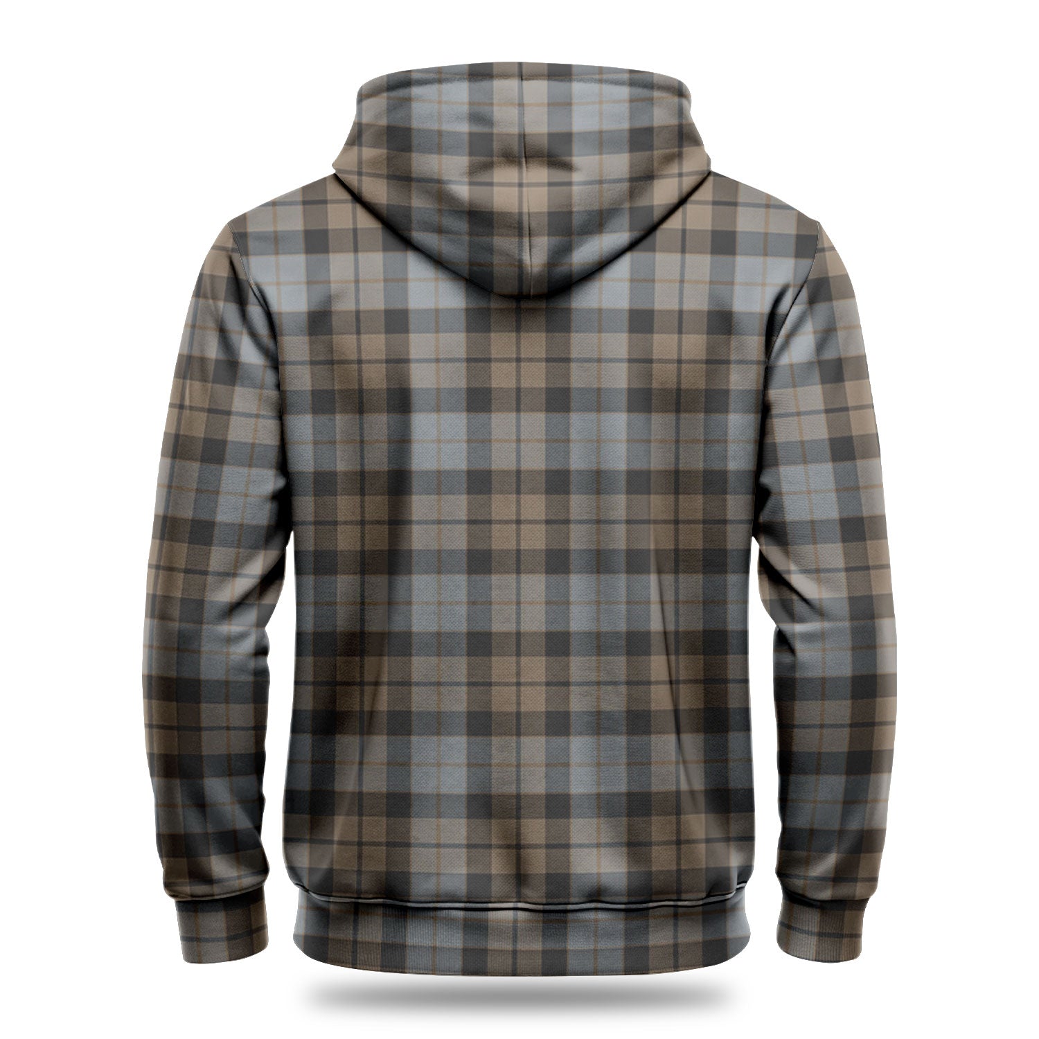 MacKay Weathered Tartan Crest Hoodie