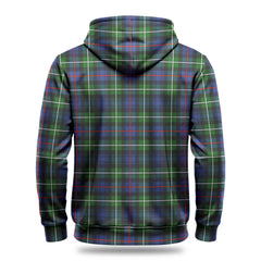 MacKenzie Modern Tartan Crest Hoodie