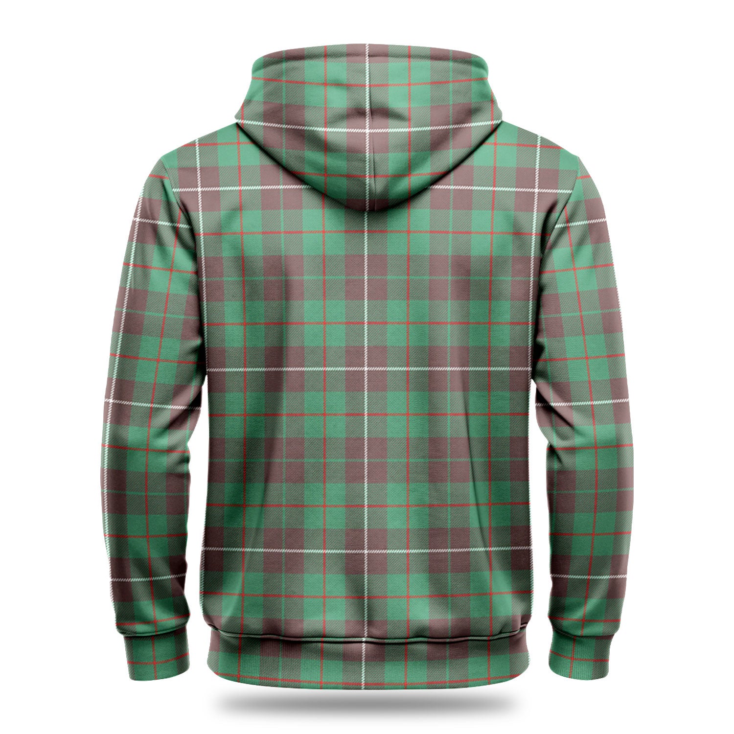 MacKinnon Hunting Ancient Tartan Crest Hoodie