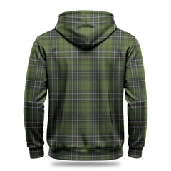 MacLean Hunting Tartan Crest Hoodie