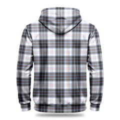 MacRae Dress Modern Tartan Crest Hoodie