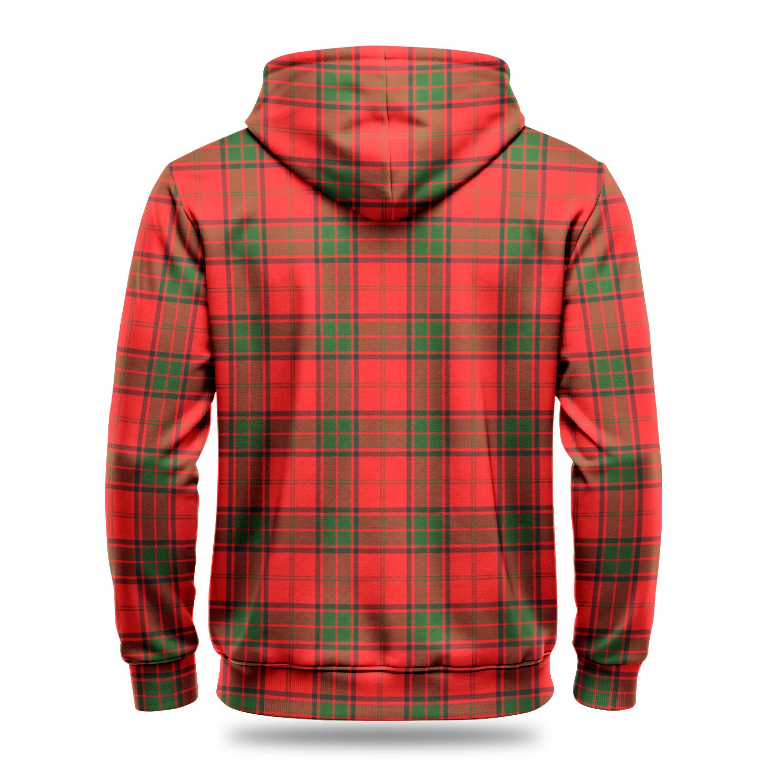 Maxwell Modern Tartan Crest Hoodie