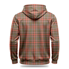 McIntosh Hunting Weathered Tartan Crest Hoodie