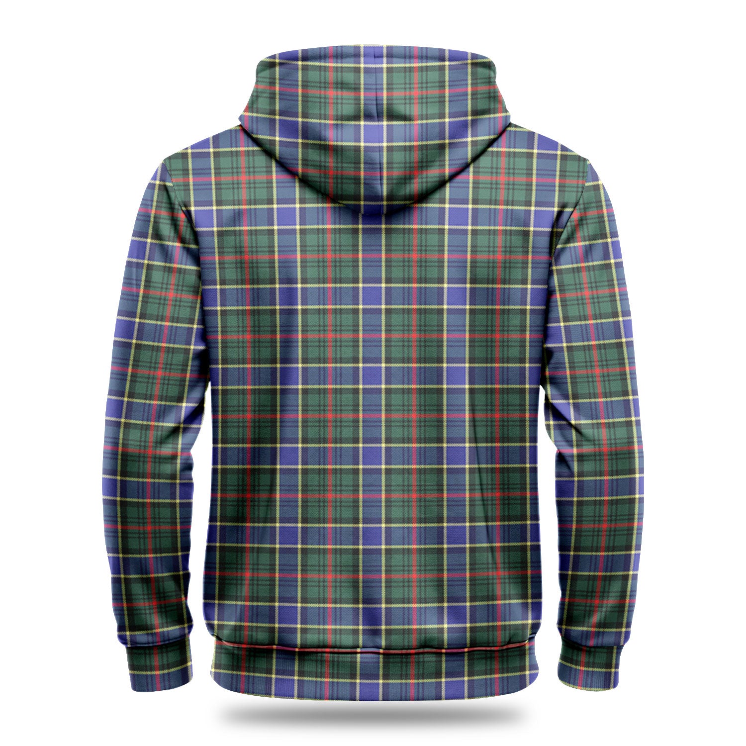 Ogilvie Hunting Modern Tartan Crest Hoodie