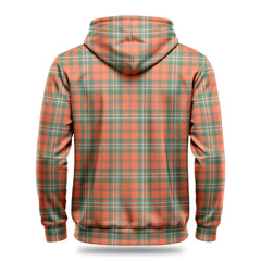 Scott Ancient Tartan Crest Hoodie