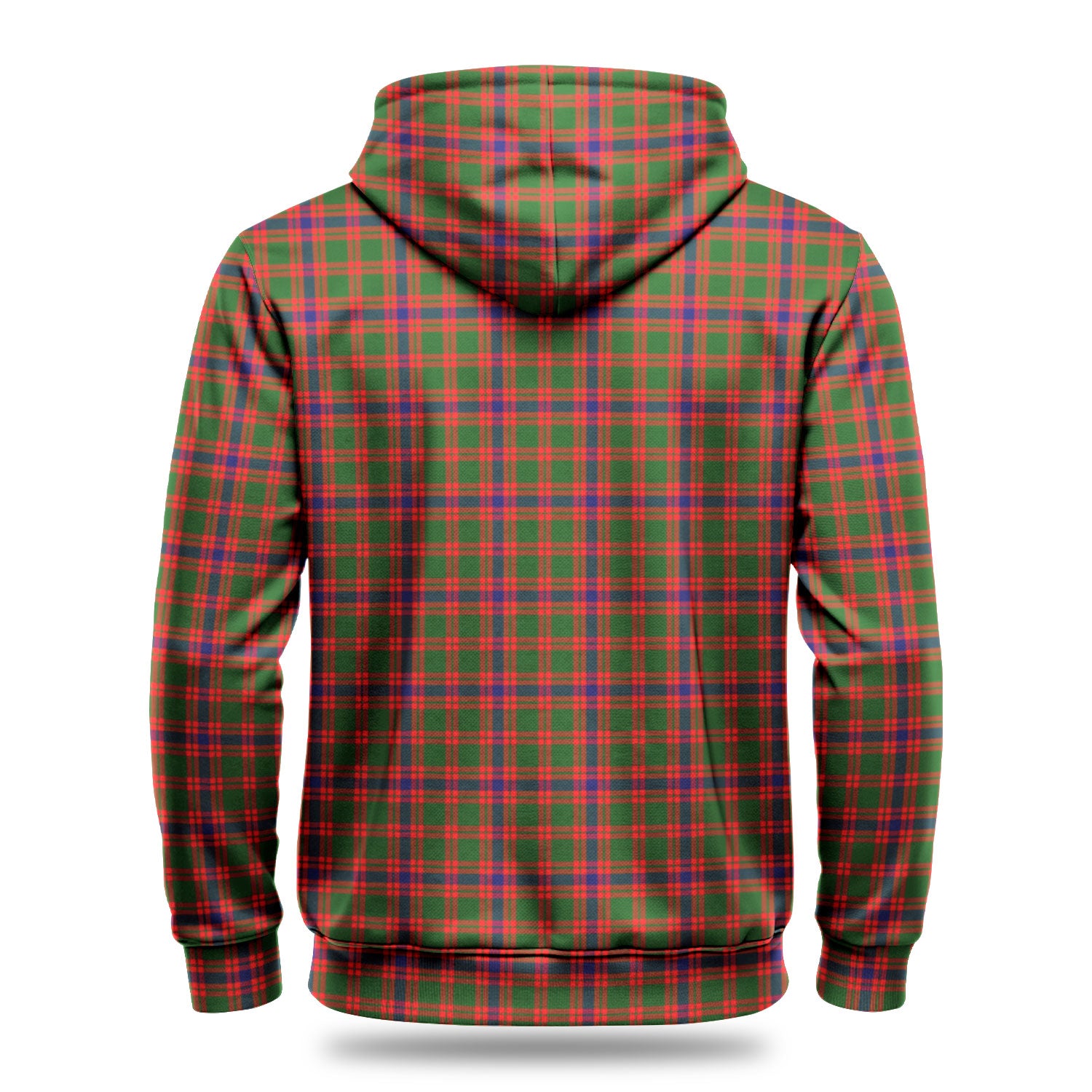 Skene Modern Tartan Crest Hoodie