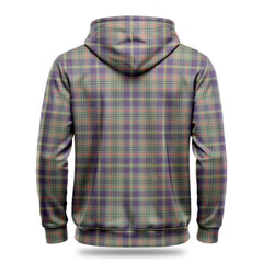 Taylor Weathered Tartan Crest Hoodie