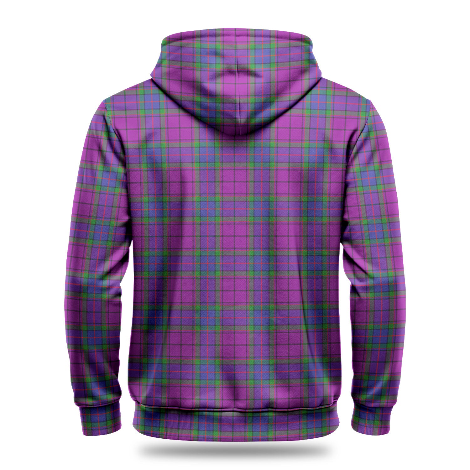 Wardlaw Modern Tartan Crest Hoodie