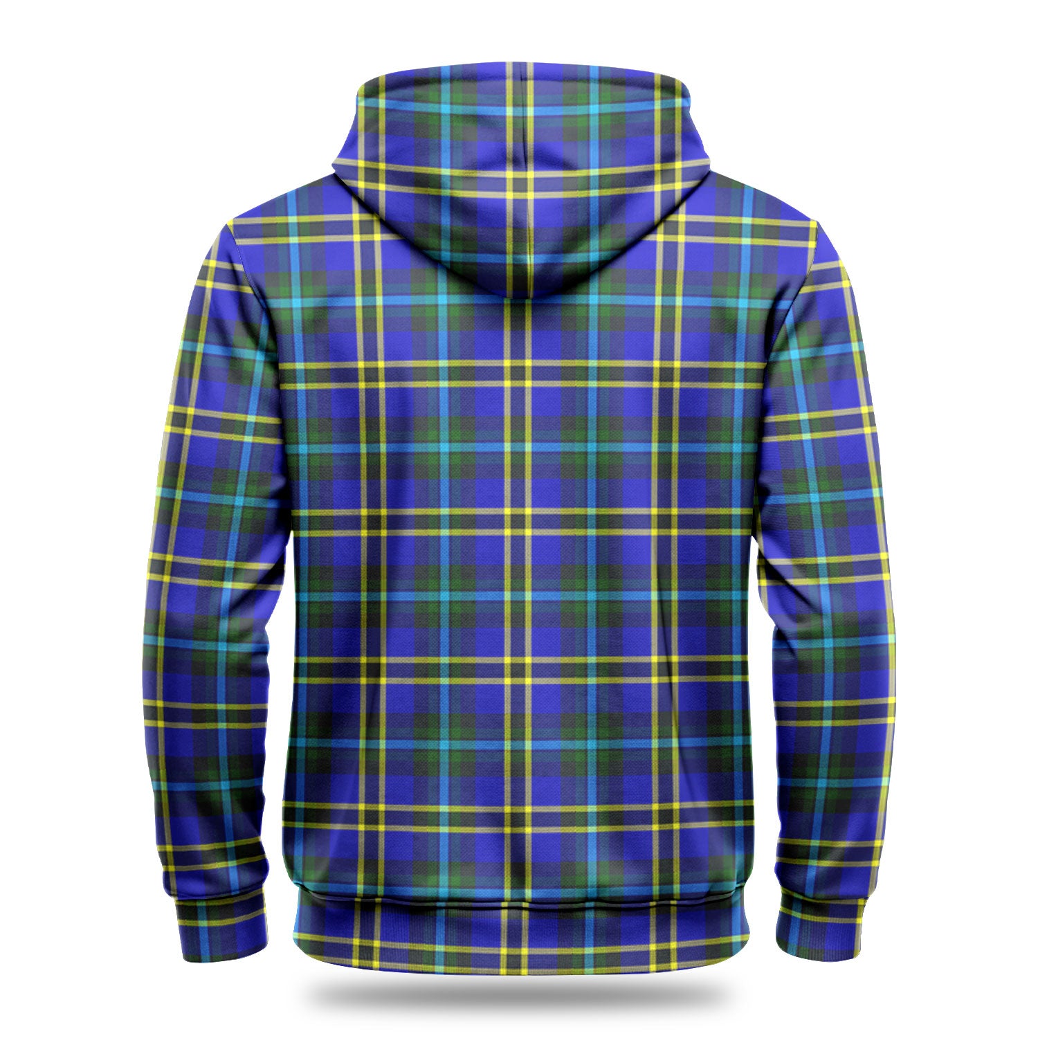 Weir Modern Tartan Crest Hoodie