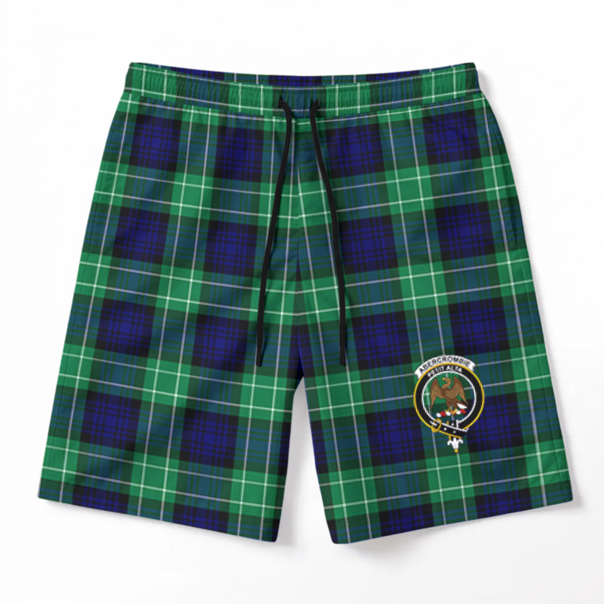Abercrombie Tartan Crest Men's Beach Shorts