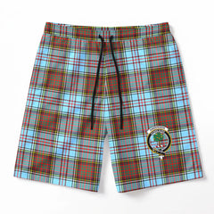 Anderson Ancient Tartan Crest Men's Beach Shorts