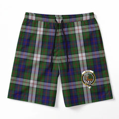 Blair Dress Tartan Crest Men's Beach Shorts