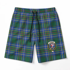 Cockburn Ancient Tartan Crest Men's Beach Shorts