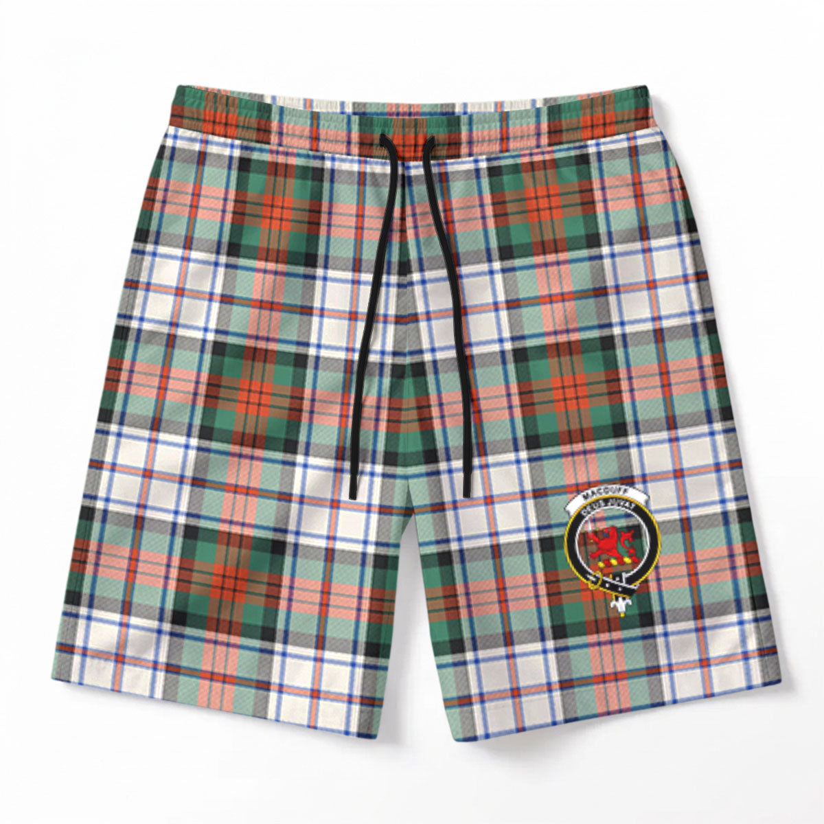 MacDuff Dress Ancient Tartan Crest Men's Beach Shorts