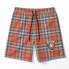 MacFarlane Ancient Tartan Crest Men's Beach Shorts